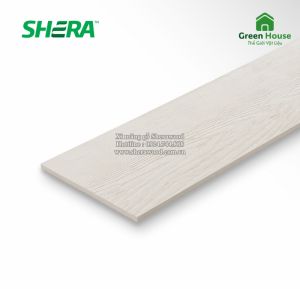 Tấm gỗ xi măng Shera Plank Vuông Cạnh - Vân Nổi Cassia 200x3000x8mm