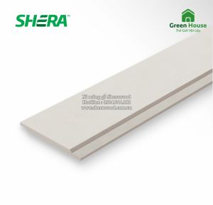 Tấm gỗ xi măng Shera Splendid 4 Không Vân - Ghép Hèm 100x3000x10mm