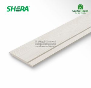Tấm gỗ xi măng Shera Splendid Vân Nổi Cassia - Ghép Hèm 150x3000x10mm