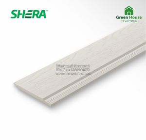 Tấm gỗ xi măng SheraWood Vân Nổi ghép hèm che vít 150x3050x10mm