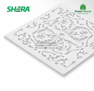 Tấm Sherawood-Tấm Hoa Văn Trang Trí SheraWood 600x600x8mm