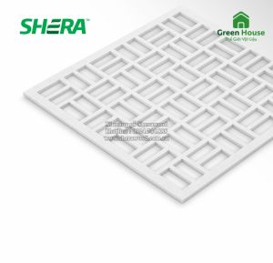 Tấm Sherawood-Tấm Hoa Văn Trang Trí SheraWood 600x600x10mm