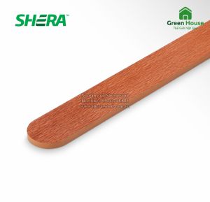 Hàng rào Sherawood bo đầu tròn - Van Xuoc- mau Red Oak 100x16x1000